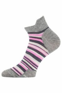 Lasting WWS 804 růžové vlněné ponožky Velikost: (34-37) S