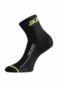 Lasting BS30 906 černá cyklo ponožky Velikost: (46-49) XL