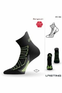 Lasting RPC 906 černá běžecké ponožky Velikost: (46-49) XL