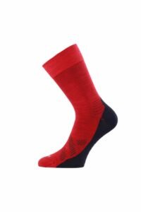 Lasting merino ponožky FWJ červené Velikost: (46-49) XL