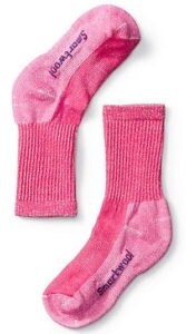 Smartwool KIDS CLASSIC HIKE LIGHT CUSHION CREW potion pink Velikost: S