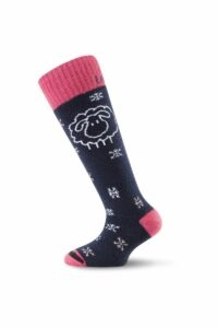 Lasting SJW 903 černá dětské ponožky Velikost: (29-33) XS