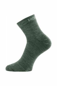 Lasting WHO 620 zelené ponožky z merino vlny Velikost: (46-49) XL