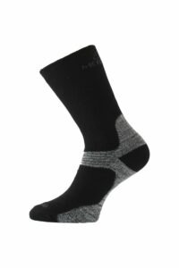 Lasting WSB 908 černá merino ponožky Velikost: (46-49) XL