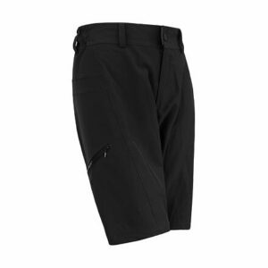 SENSOR HELIUM dámské kalhoty s cyklovložkou krátké volné true black Velikost: XL