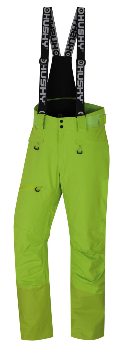 Husky Pánské lyžařské kalhoty  Gilep M zelená Velikost: M