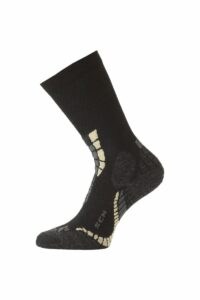 Lasting SCM 907 černé lyžařské ponožky Velikost: (46-49) XL