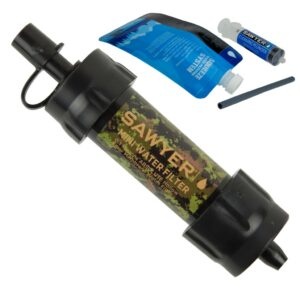 Vodní cestovní filtr SAWYER SP128 MINI Filter CAMO  (Limited Edition)