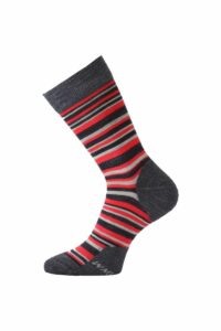 Lasting merino ponožky WPL červené Velikost: (34-37) S