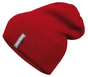 Husky Pánská merino čepice Merhat 2 červená Velikost: L-XL