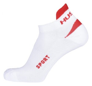 Husky Ponožky   Sport bílá/červená Velikost: M (36-40)