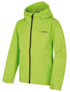 Husky Dětská outdoorová bunda Zunat K jasně zelená Velikost: 140
