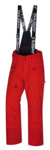 Husky Pánské lyžařské kalhoty  Gilep M výrazně červená Velikost: XL