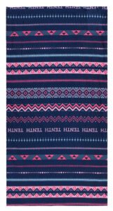 Husky multifunkční šátek   Printemp pink triangle stripes Velikost: UNI