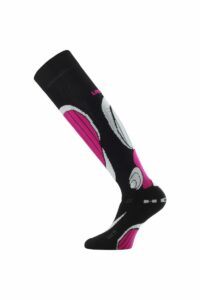Lasting SBP 904 černá lyžařská ponožka Velikost: (34-37) S