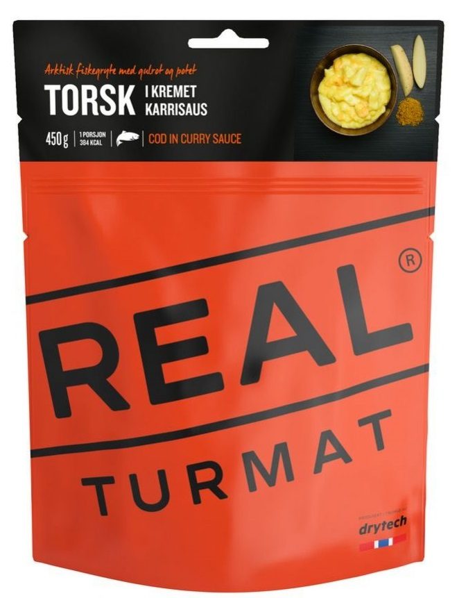 Real Turmat RT Cod in creamy curry - treska na kari