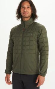 Marmot Men's Echo Featherless Hybrid Jacket - nori Velikost: XL