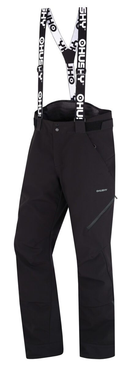 Husky Pánské lyžařské kalhoty Galti M černá Velikost: XL