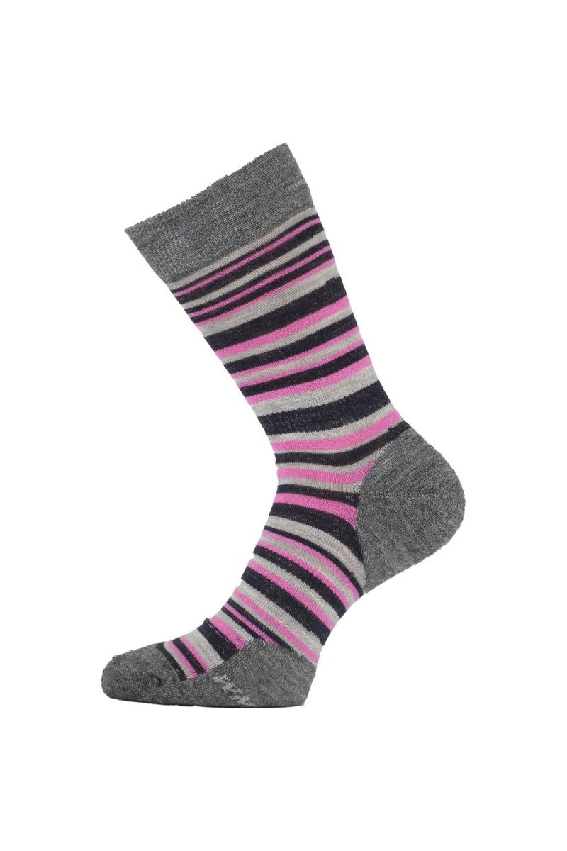 Lasting merino ponožky WWL růžové Velikost: (38-41) M