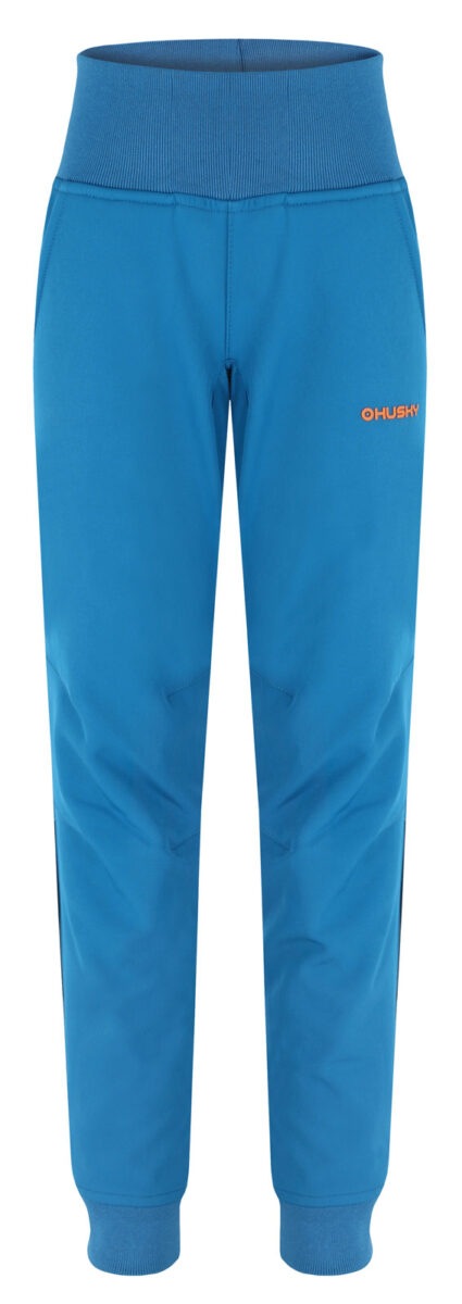 Husky Dětské softshell kalhoty Kanto K blue Velikost: 112