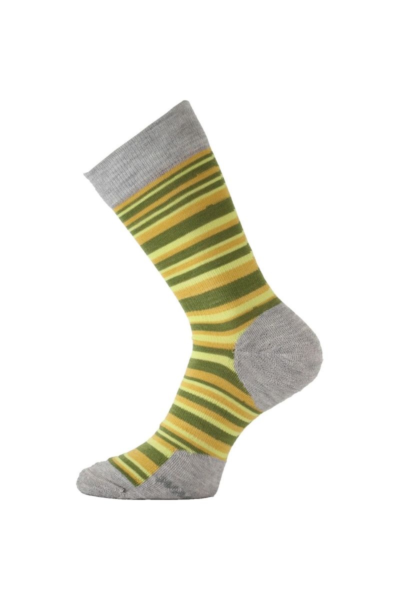 Lasting WWL merino ponožky žluté Velikost: (34-37) S