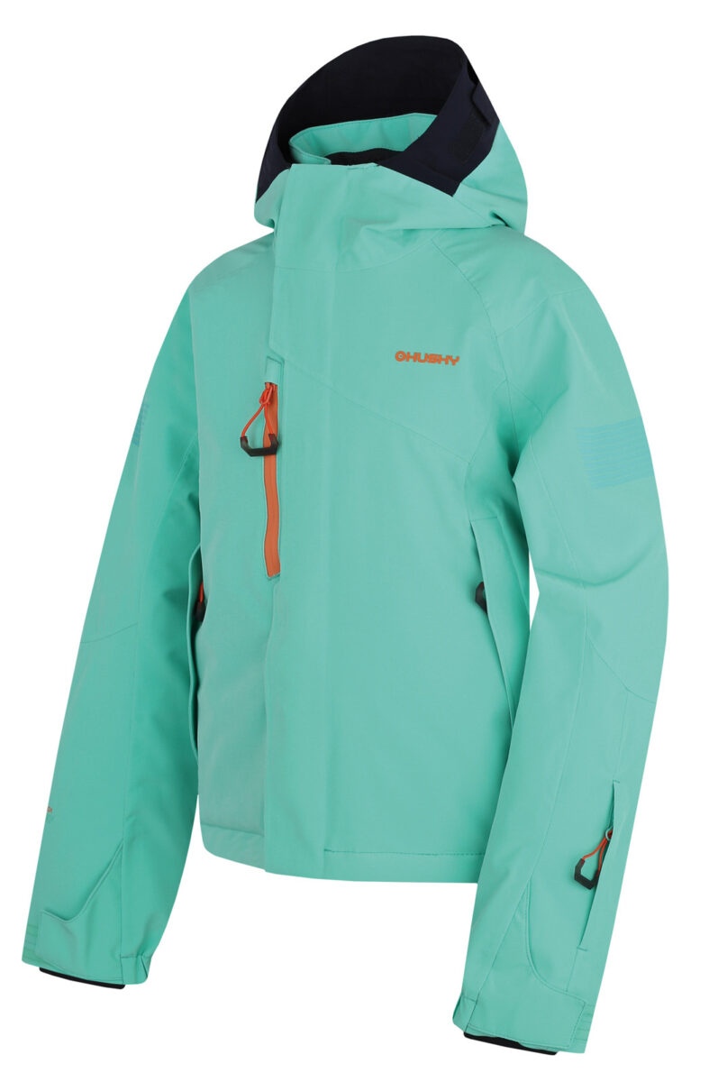Husky Dětská ski bunda Gonzal Kids turquoise Velikost: 122