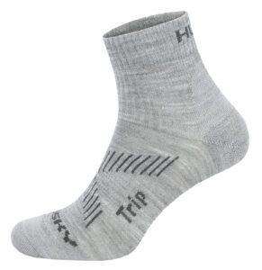 Husky Ponožky Trip sv. šedá Velikost: L (41-44)