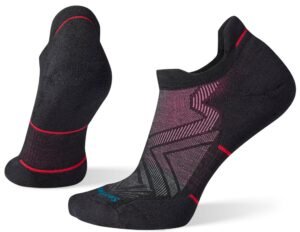Smartwool W RUN TARGETED CUSHION LOW ANKLE black Velikost: M