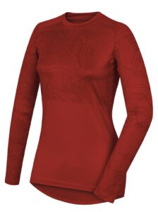 Husky Termoprádlo Active Winter Dámské triko s dlouhým rukávem červená Velikost: XL