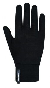 Husky Unisex merino rukavice Merglov černá Velikost: S