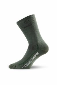 Lasting WXL 620 zelená merino ponožky Velikost: (46-49) XL