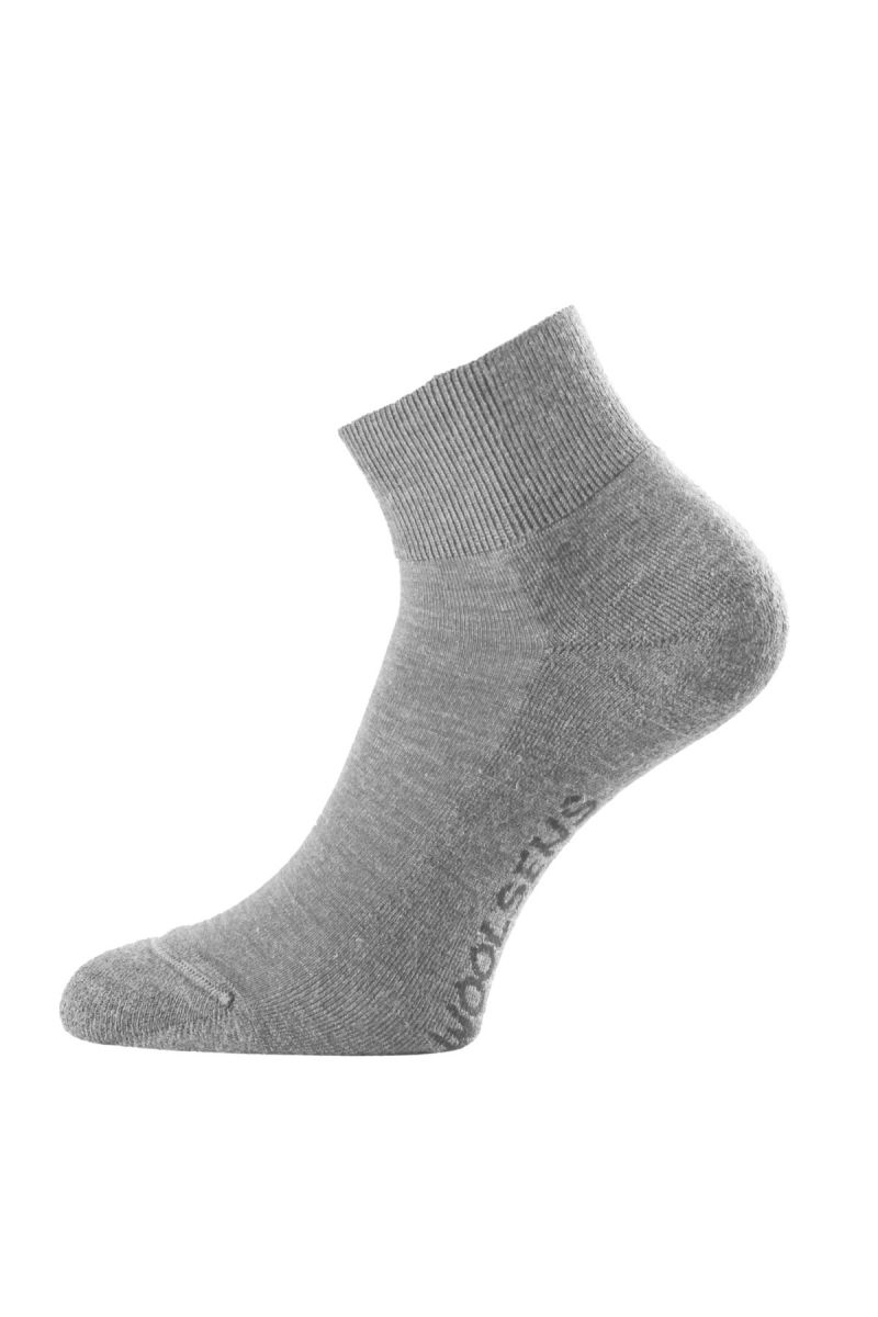 Lasting merino ponožky FWP šedé Velikost: (42-45) L