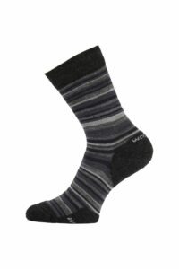 Lasting WPL 805 šedé vlněné ponožky Velikost: (34-37) S