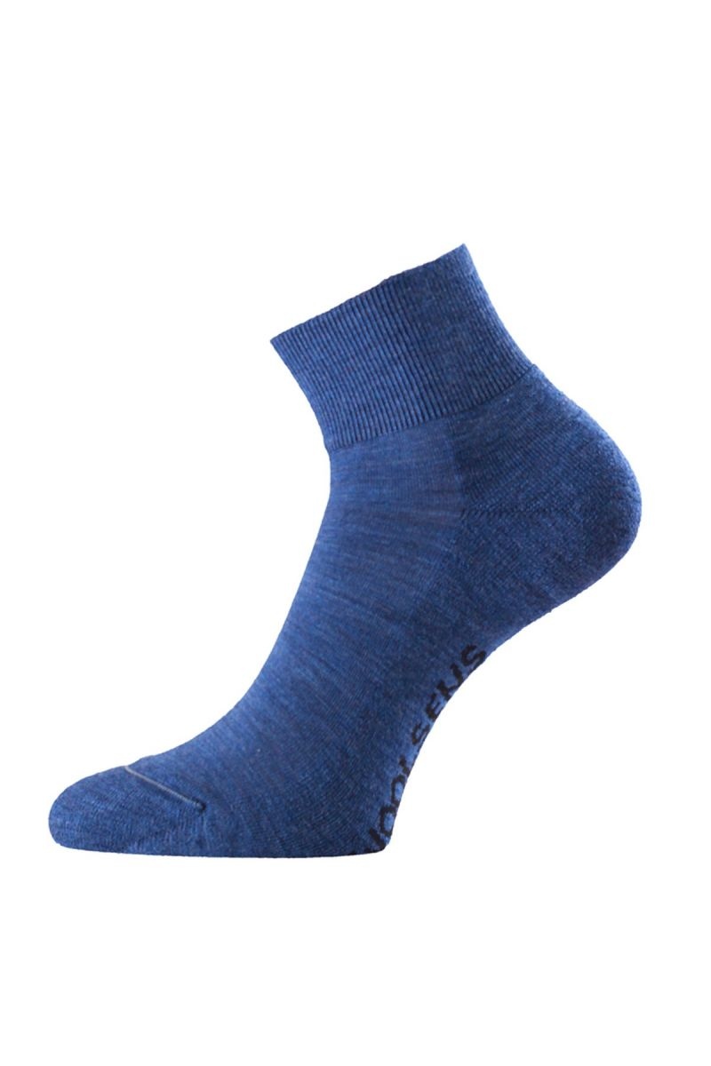 Lasting merino ponožky FWP modré Velikost: (42-45) L