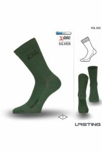 Lasting XOL 620 zelená turistická ponožka Velikost: (46-49) XL