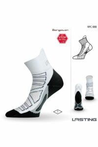 Lasting RPC 098 bílá běžecké ponožky Velikost: (46-49) XL