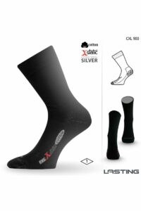 Lasting CXL 900 černá trekingová ponožka Velikost: (46-49) XL