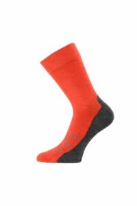 Lasting merino ponožky FWJ oranžové Velikost: (46-49) XL