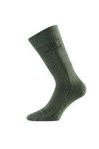 Lasting WLS 620 zelená vlněná ponožka Velikost: (46-49) XL