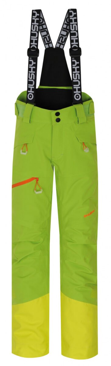 Husky Dětské lyžařské kalhoty  Gilep Kids zelená Velikost: 122