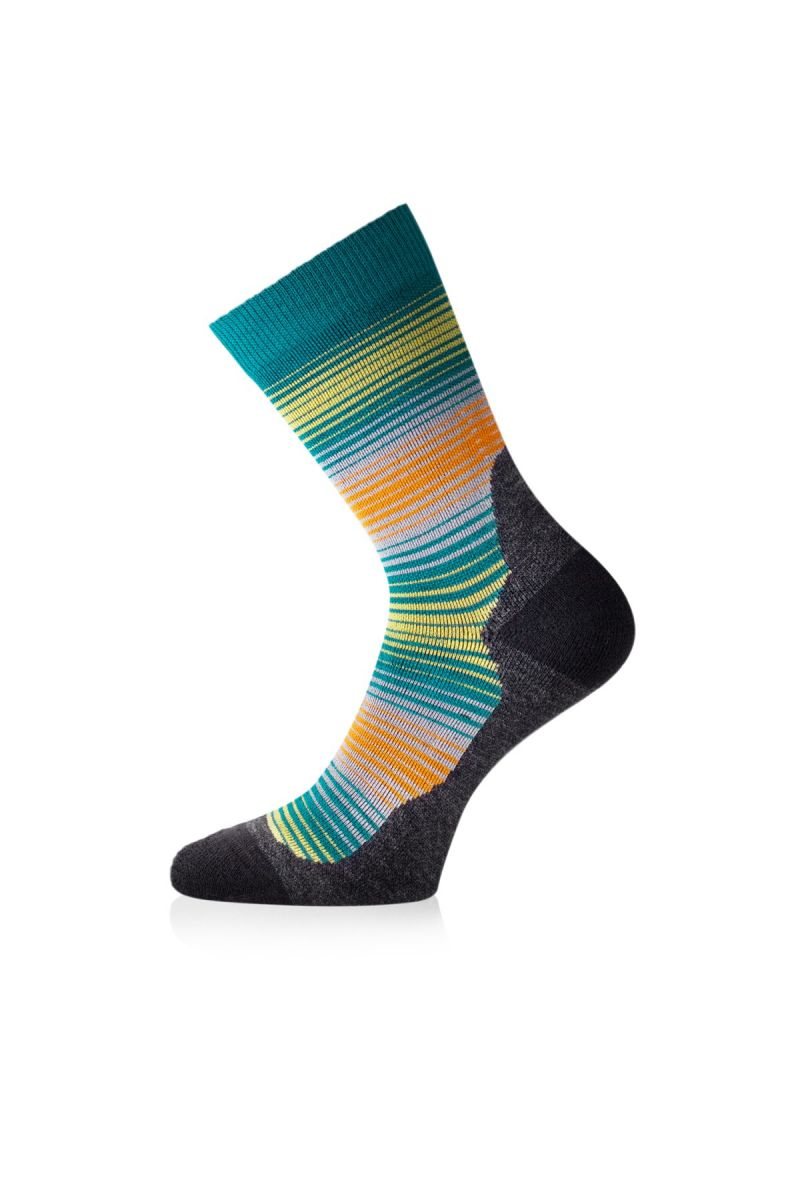 Lasting merino ponožky WLG zelené Velikost: (38-41) M