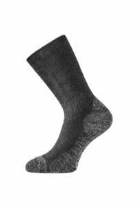 Lasting WSM 909 černé vlněné ponožky Velikost: (34-37) S