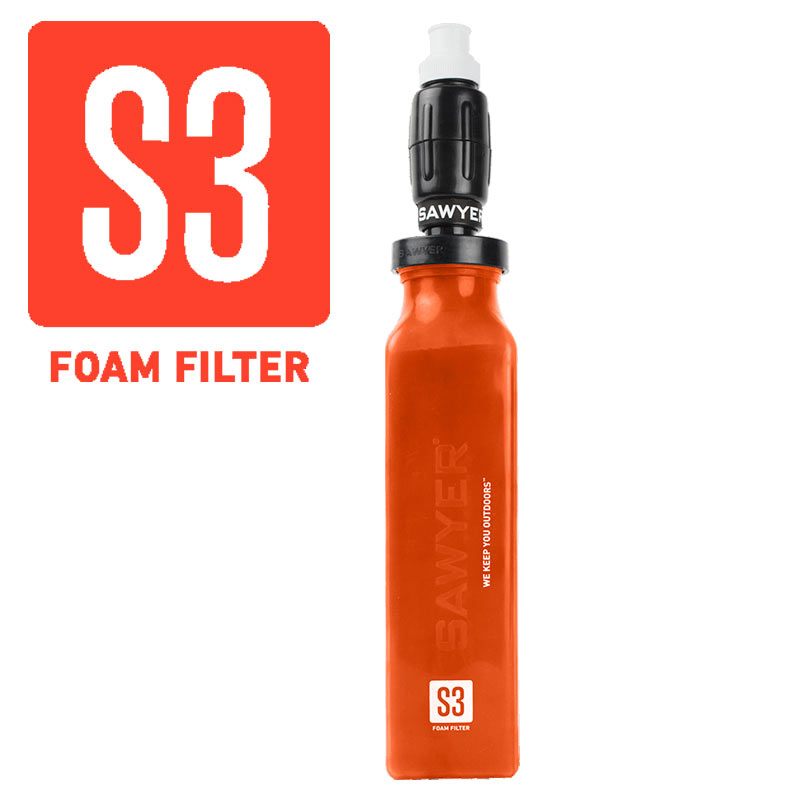 Vodní cestovní filtr SAWYER S3 Foam Filter