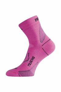 Lasting TNW 498 růžová merino ponožka Velikost: (38-41) M
