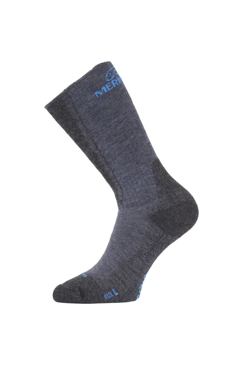 Lasting WSM 504 modré vlněné ponožky Velikost: (42-45) L