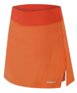 Husky Dámská funkční sukně se šortkami Flamy L orange Velikost: L