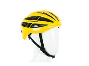 Cyklistická helma CRUSSIS 03011 Žlutá M = 55-58 cm