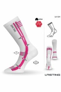 Lasting ILH 034 bílá Inline ponožky Velikost: (42-45) L
